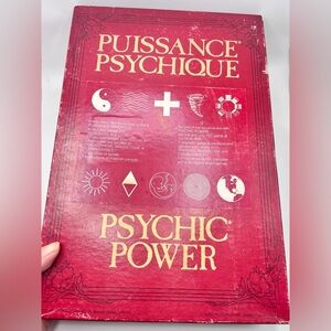 Vintage Psychic Power Board Game Unijeu Canada 1970s